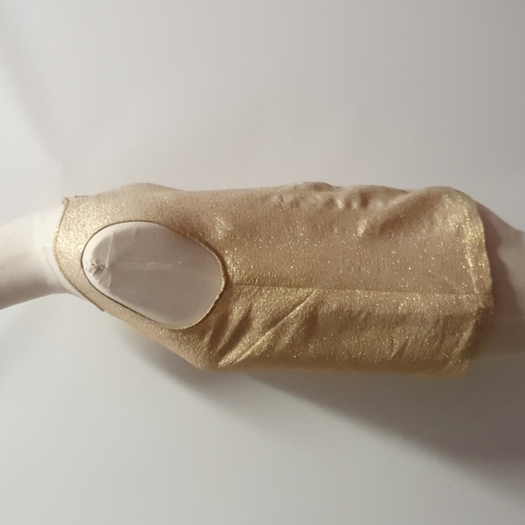 Country Road Gold shimmery Top Size XXS - Picture 3 of 7